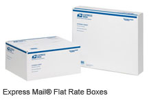 Express Mail Flat Rate Boxes