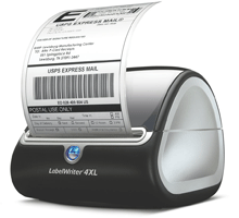DYMO LabelWriter 4XL - NEED WIDER LABELS? 
Use the new DYMO LabelWriter 4XL to print wide-format 4