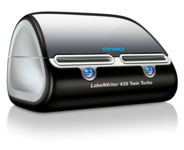 DYMO Twin Bundle - Get a DYMO LabelWriter 450 Twin Turbo, a year of Endicia Standard, 4 DYMO Stamps rolls, and save up to $117! Easy USB setup.
