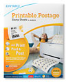 Printable Postage Sheets (48 Sheets)