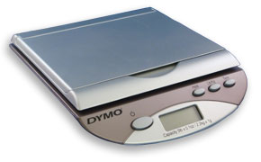 Dymo 5lb Scale - With the DYMO five-pound USB postal scale installed, powered on and the DYMO Stamps software installed, you are ready to print precise postage from your LabelWriter 400 Turbo, Label Writer Twin Turbo, or LabelWriter Duo printer.