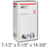 Priority Mail Shoe Box - The Priority Mail Shoe Box is designed to meet the needs of footwear and clothing retailers, along with direct-to-customer businesses.  The Priority Mail Shoe Box allows shippers to simply slide in a boxed pair of shoes for easy shipping.