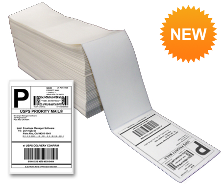 Fanfold Direct Thermal Labels 4x6 (New)